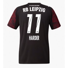 Pánské fotbalový oblečení RB Leipzig Conrad Harder #11 Tretí košile 2025-26 Krátkým Rukávem